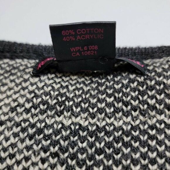 RoCk & Roll Cowgirl Women's Mexican Poncho Size Small Open Front - Picture 4 of 7